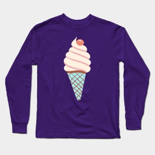 Soft Ice Cream Cone Long Sleeve T-Shirt